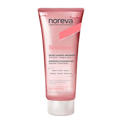 Норева Сенсідіан заспокійливий очищуючий гель Noreva Sensidiane soothing cleansing gel 200 мл