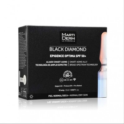 Мартідерм Епідженс Оптіма  Martiderm Black Diamond Epigence Optima SPF 50+, 10 шт