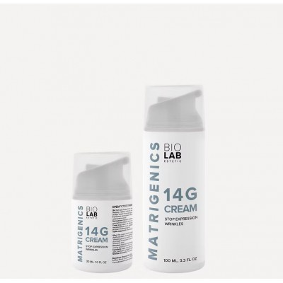 BIOLAB Estetic Крем "Стоп мімічні зморшки" з Matrigenics 14G Stop expression wrinkles 14G сream, 100 мл