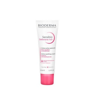 Біодерма Сенсібіо Ріш Дефенсив насичений крем для чутливої шкіри Bioderma Sensibio Defensive creme riche 40 мл