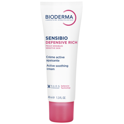 Біодерма Сенсібіо Ріш Дефенсив насичений крем для чутливої шкіри Bioderma Sensibio Defensive creme riche 40 мл
