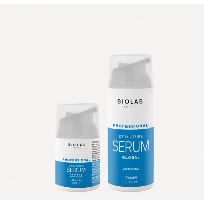 BIOLAB Estetic Антивікова сироватка з трипептидом Мiдi Structure Global Serum, 100 мл
