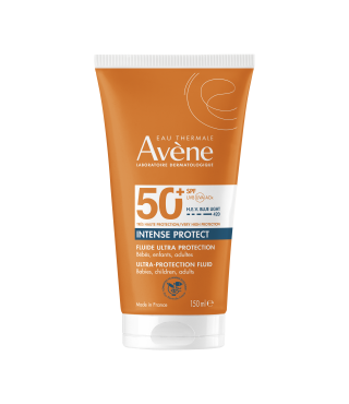 Авен Сонцезахисний Флюїд Інтенс Протект Ультра-водостійкий SPF50+ Avene Intense Protect SPF50+ Fluide, 150 мл
