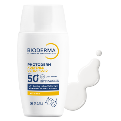 Bioderma Фотодерм XDefense Ікс Дефенс ультрафлюїд  SPF50+ невидимий 40мл