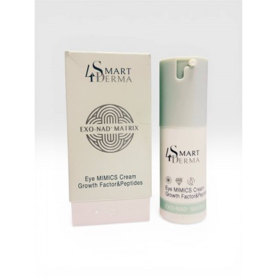 Smart4Derma Eye Mimics Cream Екзосомальний крем з пептидами та NAD+ для зони навколо очей, 30 мл