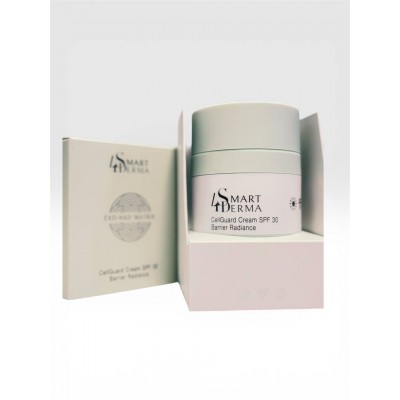 Smart4Derma CellGuard Cream SPF30 Barrier Radiance Екзосомальний денний крем SPF 30 з NAD, 50 мл