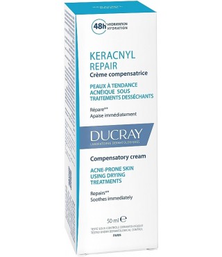 Дюкре Керакніл Відновлюючий крем Ducray Keracnyl Creme Repair 50 мл