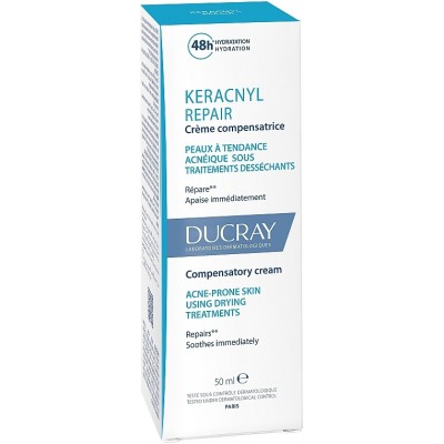 Дюкре Керакніл Відновлюючий крем Ducray Keracnyl Creme Repair 50 мл
