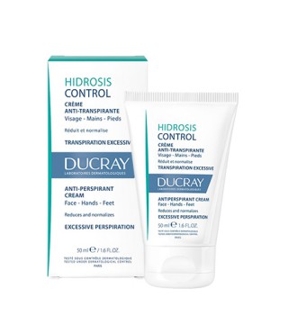 Дюкре Гідрозіс Контрол крем-антиперспірант для рук і ніг Ducray Hidrosis Control Crème anti-transpirante 50 мл