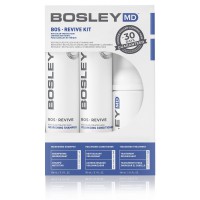 BOSLEY Набір для відновлення стоншеного нефарбованого волосся (поживний шампунь, кондиціонер, ущільнюючий догляд) BOS Revive, 1 шт