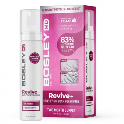 BOSLEY Піна проти випадіння волосся у жінок Revive+, 60 г