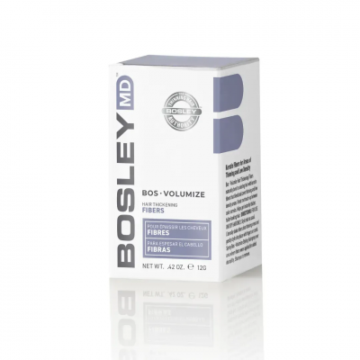BOSLEY Ущільнюючі кератинові волокна (світло-коричневий) BOS Volumize, 12 г BOSLEY Ущільнюючі кератинові волокна (світло-коричневий) BOS Volumize, 12 г
