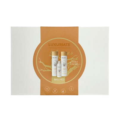 Bao-Med Подарунковий набір (шампунь, кондиціонер, сироватка) Luxuriate Hair set, 3 од.