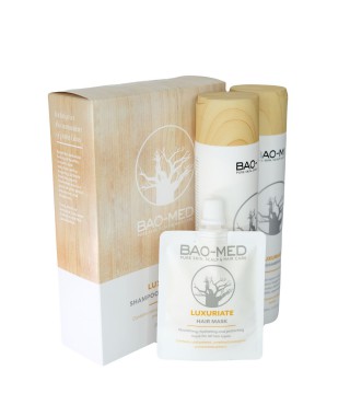 Bao-Med Подарунковий набір (шампунь, кондиціонер, маска) Luxuriate Hair set, 3 од.