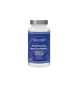 Bao-Med Дієтична добавка волосся шкіра та нігті Hair, Skin & Nails, 60 капсул