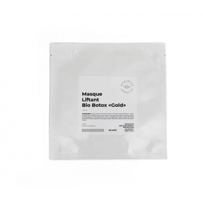 Marjolie Біоцелюлозна маска ліфтингової дії Lifting Mask Bio Botox Gold, 1 саше