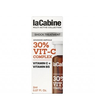 LaCabine Висококонцентрована зволожувальна сироватка Vit-C Complex+Vit B5 Advanced 30%, 2 мл
