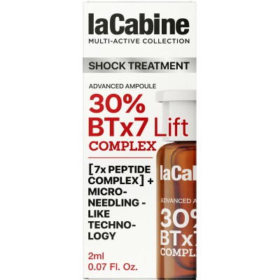 LaCabine Висококонцентрована ліфтингова сироватка BTx7 30 % Lift Advanced, 2 мл