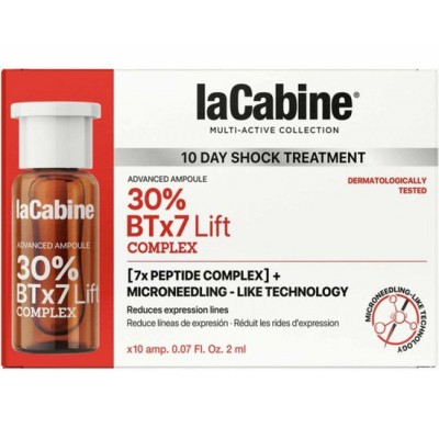 LaCabine Висококонцентрована ліфтингова сироватка BTx7 30 % Lift Advanced, 10*2 мл
