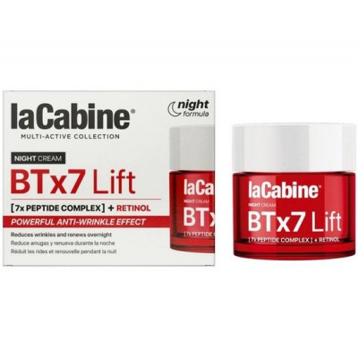 LaCabine Нічний ліфтинговий крем проти зморщок BTx7 Lift Night Cream, 50 мл
