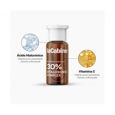 LaCabine Висококонцентрована зволожувальна сироватка Hyaluronic 30% Complex Advanced, 2 мл LaCabine Висококонцентрована зволожувальна сироватка Hyaluronic 30% Complex Advanced, 2 мл