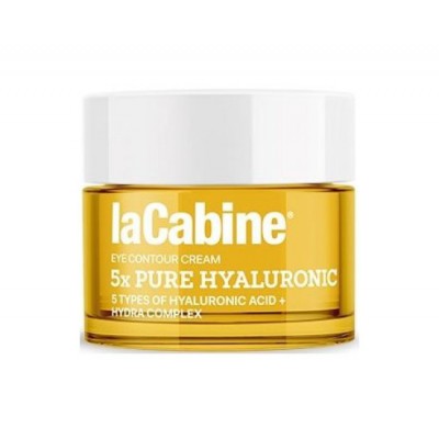 LaCabine Крем для контуру очей із гіалуроновою кислотою Hyaluronic 5x Pure Eye Contour Cream, 15 мл