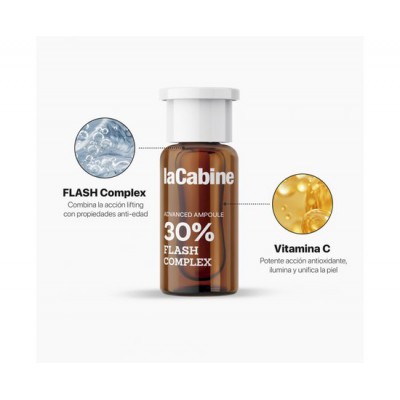 LaCabine Висококонцентрована сироватка з миттєвим ліфтинг-ефектом Flash Effect 30% Complex Advanced, 2 мл LaCabine Висококонцентрована сироватка з миттєвим ліфтинг-ефектом Flash Effect 30% Complex Advanced, 2 мл