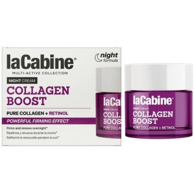 LaCabine Нічний поживний і зміцнювальний крем Collagen Boost Night Cream, 50 мл
