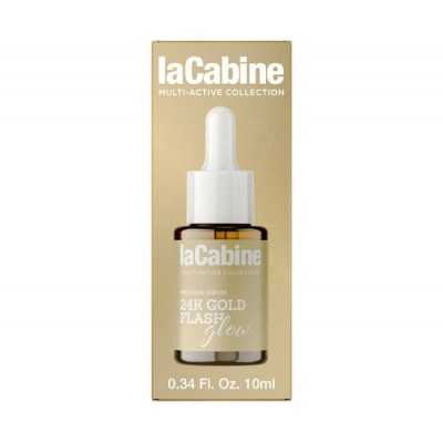 LaCabine Концентрована сироватка з миттєвим ліфтинг-ефектом 24K Gold Flash Glow Serum, 10 мл