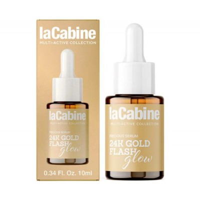 LaCabine Концентрована сироватка з миттєвим ліфтинг-ефектом 24K Gold Flash Glow Serum, 10 мл