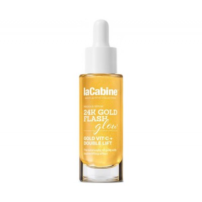 LaCabine Концентрована сироватка з миттєвим ліфтинг-ефектом 24K Gold Flash Glow Serum, 30 мл