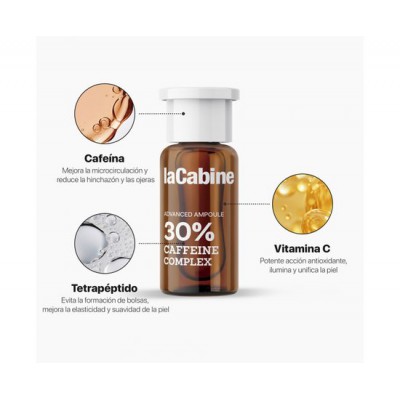 LaCabine Висококонцентрована сироватка для контуру очей Caffeine 30% Complex + Vit.C Advanced, 2 мл