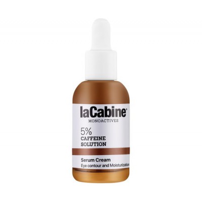 LaCabine Зволожувальна крем-сироватка для контуру очей Caffeine 5% Solution 2 in 1 Serum Cream, 30 мл