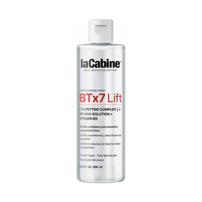LaCabine Тонік-пілінг із 7-пептидним комплексом і АНА-кислотами BTx7 Lift Peeling Toner, 200 мл