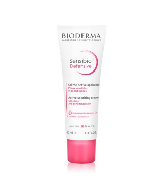 Біодерма Сенсібіо Легкий Дефенсив крем для чутливої шкіри Bioderma Sensibio Defensive creme 40 мл