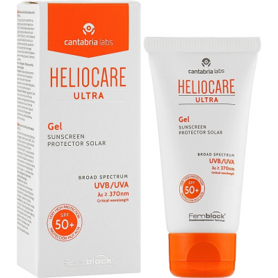CANTABRIA Сонцезахисний гель SPF50+ для нормальної та жирної шкіри HELIOCARE SPF50+ GEL ULTRA, 50 мл
