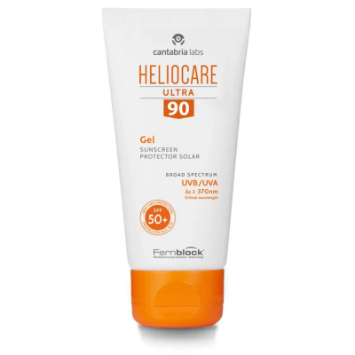 CANTABRIA Сонцезахисний гель SPF90+ для комбінованої та жирної шкіри HELIOCARE ULTRA GEL SPF90+, 50 мл