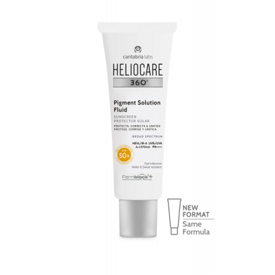 CANTABRIA Сонцезахисний флюїд для шкіри з гіперпігментацією SPF 50+ HELIOCARE 360º PIGMENT SOLUT SPF 50+, 50 мл