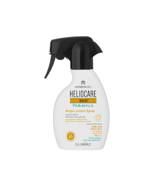 CANTABRIA Дитячий сонцезахисний спрей для атопічної шкіри SPF 50 HELIOCARE 360º Pediatrics ATOPIC LOTION Spray, 250 мл