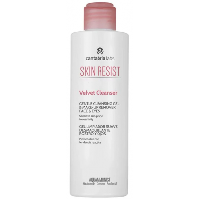 CANTABRIA Оксамитовий гель для очищення чутливої ​​шкіри SKIN RESIST VELVET CLEANSER , 200 мл