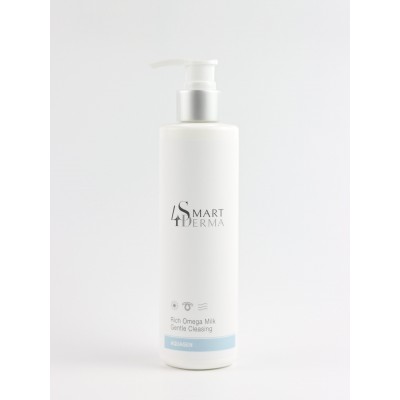 Smart4Derma Aquagen RICH OMEGA MILK GENTLE CLEASING  Розкішне молочко для вмивання «ОМЕГА» 250 мл
