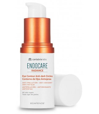 CANTABRIA Антиоксидант крем-контур навколо очей проти темних кіл і набряків Endocare Radiance Eye Contour Anti-Dark Circles, 15 мл