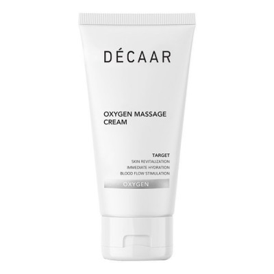 DÉCAAR Кисневий масажний крем із загоювальним ефектом для обличчя та тіла Oxygen Massage Cream, 150 мл
