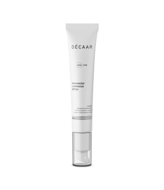 DÉCAAR Крем-фільтр Люмінос суперлегкий для сяяння SPF50 Advanced Luminous SPF50, 50 мл