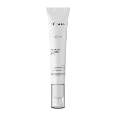 DÉCAAR Крем-фільтр Люмінос суперлегкий для сяяння SPF50 Advanced Luminous SPF50, 50 мл
