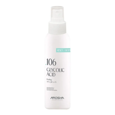 AROSHA Гліколевий пілінг-спрей .106 Glycolic Acid, 120 мл