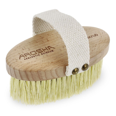 AROSHA Натуральна щітка для сухого пілінгу з агави Natural Brush Dry Peeling, 1шт