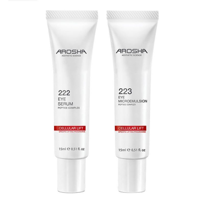 AROSHA Антивікова процедура для зони навколо очей День і Ніч .225 Cellular Lift Eye Duo Pack, 15мл+15мл AROSHA Антивікова процедура для зони навколо очей День і Ніч .225 Cellular Lift Eye Duo Pack, 15мл+15мл