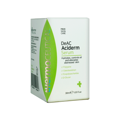THERMOCEUTICAL Сироватка для жирної та схильної до акне шкіри DeAC Aciderm Serum, 30 мл THERMOCEUTICAL Сироватка для жирної та схильної до акне шкіри DeAC Aciderm Serum, 30 мл
