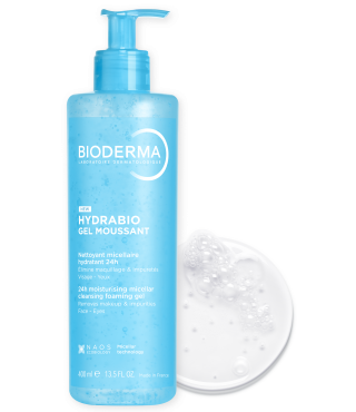 Bioderma Гідрабіо очищуючий гель Bioderma Hydrabio gel moussant 400 мл